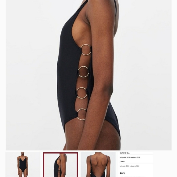 Zara Other - Zara swimsuit black medium size